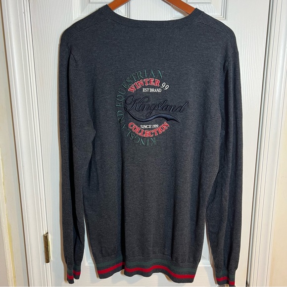 Kingsland Equestrian Men’s Sweater Vintage Winter 1999 Collection Size XL - Picture 7 of 13